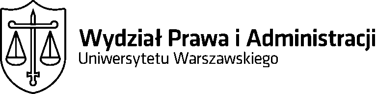 logo wydziału prawa i administracji uniwersytetu warszawskigo